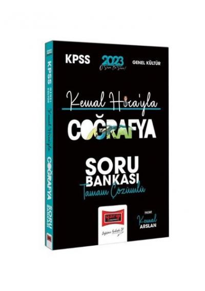 2023 KPSS Kemal Hoca'yla Coğrafya Tamamı Çözümlü Soru Bankası Kemal Ar