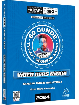 2024 60 Günde TYT-AYT Geometri Kampı Video Ders Kitabı