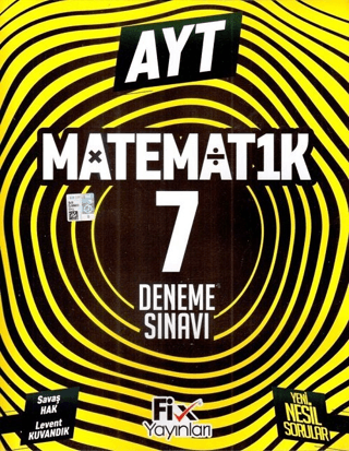 2024 AYT Matematik 7 Denemeleri