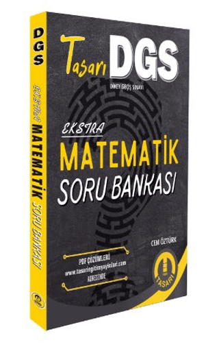 2024 DGS Ekstra Matematik Çözümlü Soru Bankası