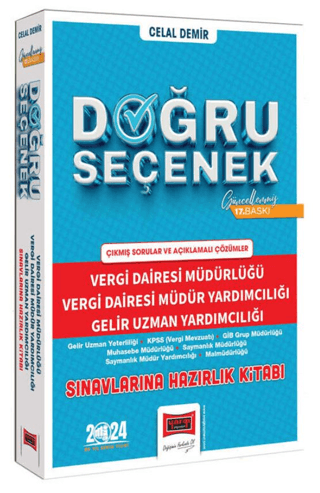 2024 (Doğru Seçenek) Vergi Dairesi Müdürlüğü, Vergi Dairesi Müdür Yardımcılığı, Gelir Uzman Yardımcılığı