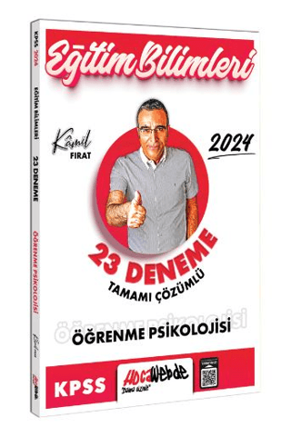 2024 KPSS Eğitim Bilimleri Öğrenme Psikolojisi Tamamı Çözümlü 23 Deneme