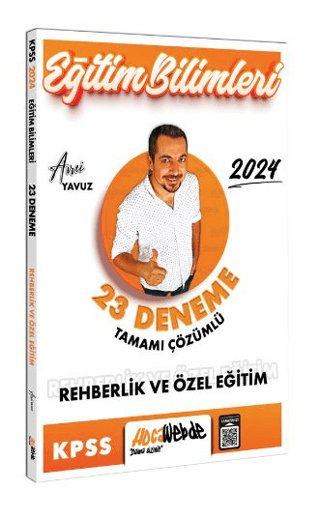 2024 KPSS Eğitim Bilimleri Rehberlik ve Özel Eğitim Tamamı Çözümlü 23 Deneme