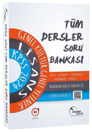 2024 KPSS Lisans Genel Kültür Genel Yetenek Tüm Dersler Tek Kitap Soru Bankası