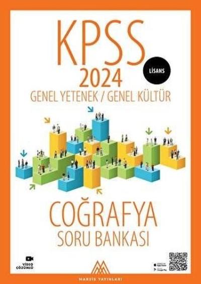 2024 KPSS Lisans GYGK Coğrafya Soru Bankası Kolektif