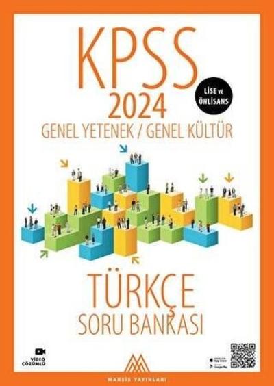 2024 KPSS Lise Ön Lisans GYGK Türkçe Soru Bankası