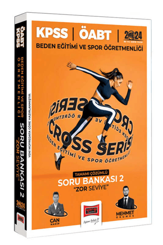 2024 ÖABT Beden Eğitimi ve Spor Öğretmenliği Cross Serisi "Zor Seviye" Soru Bankası 2