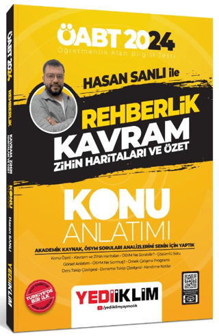 2024 ÖABT Hasan Sanlı ile Rehberlik Kavram Zihin Haritaları ve Özet Konu Anlatımı