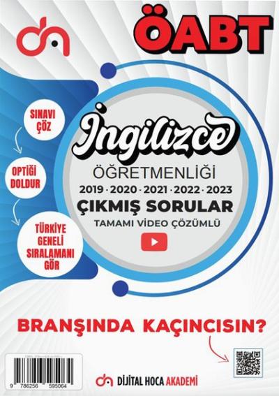 2024 ÖABT İngilizce Öğretmenliği Son Beş Yıl Çıkmış Sorular Tamamı Video Çözümlü