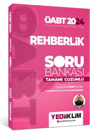 2024 ÖABT Rehberlik Tamamı Çözümlü Soru Bankası