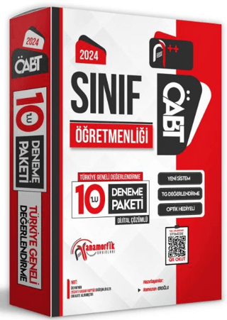 2024 ÖABT SINIF Öğretmenliği 10 Dijital Çözümlü Deneme