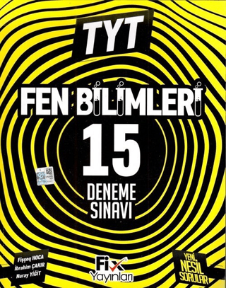 2024 TYT Fen Bilimleri 15 Denemeleri