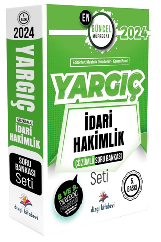 2024 Yargıç İdari Hakimlik Çözümlü Soru Bankası Seti