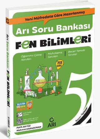 2025 5. Sınıf Fen Bilimleri Arı Soru Bankası