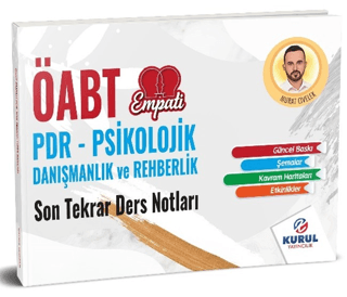 2025 AGS-ÖABT Empati Psikolojik Danışmanlık ve Rehberlik Son Tekrar Ders Notları