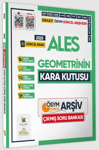 2025 ALES Geometrinin Kara Kutusu Konu Özetli PDF/Video Çözümlü ÖSYM Ç