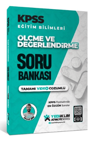 2025 Atölye Serisi KPSS Eğitim Bilimleri Ölçme ve Değerlendirme Tamamı Video Çözümlü Soru Bankası