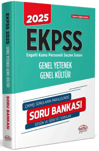2025 EKPSS Genel Yetenek - Genel Kültür Soru Bankası