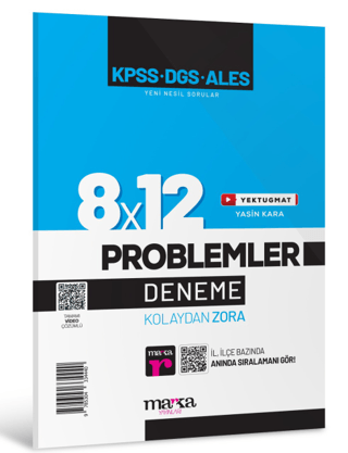 2023 KPSS Problemler 8x12 Deneme Kolektif