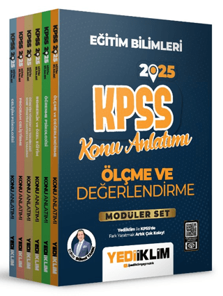 2025 KPSS Eğitim Bilimleri Konu Anlatımlı Modüler Set