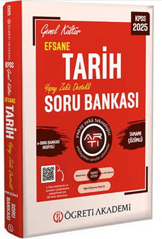 2025 KPSS Genel Kültür Efsane Tarih Tamamı Çözümlü Soru Bankası