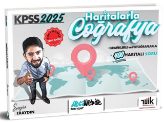 2025 KPSS Haritalarla Coğrafya