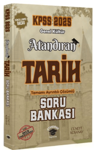 2025 KPSS Tarih Soru Bankası Çözümlü