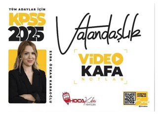 2022 KPSS Vatandaşlık Video Kafa Notlar Esra Karaoğlu