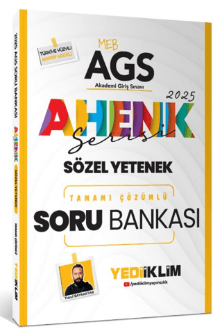 2025 MEB AGS Ahenk Serisi Sözel Yetenek Tamamı Çözümlü Soru Bankası
