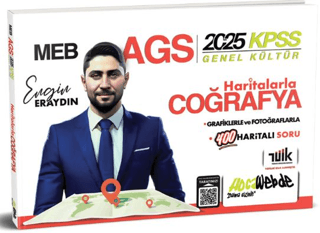 2025 MEB AGS KPSS Haritalarla Türkiye Coğrafya