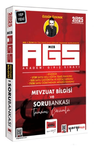 2025 MEB-AGS Mevzuat Bilgisi ve Tamamı Çözümlü Soru Bankası