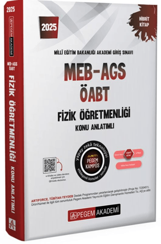 2025 MEB-AGS-ÖABT Fizik Öğretmenliği Konu Anlatımlı