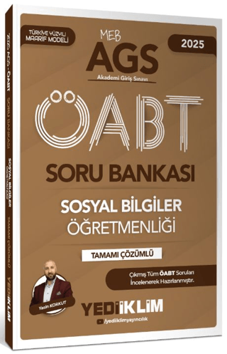 2025 MEB AGS ÖABT Sosyal Bilgiler Öğretmenliği Tamamı Çözümlü Soru Bankası