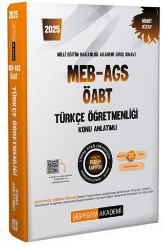 2025 MEB-AGS-ÖABT Türkçe Öğretmenliği Konu Anlatımlı