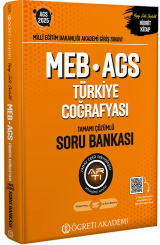 2025 MEB-AGS Türkiye Coğrafyası Tamamı Çözümlü Soru Bankası