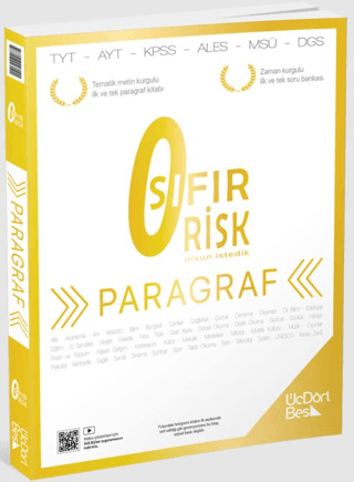 2025 Paragraf Sıfır Risk