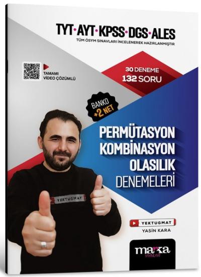 2025 TYT  AYT  KPSS  DGS  ALES Permütasyon Kombinasyon Olasılık Denemeleri
