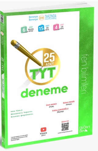 2025 TYT Fen Bilimleri 25 Deneme Video Çözümlü