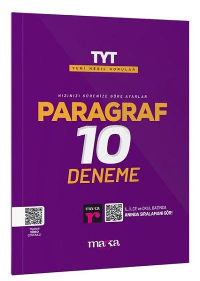 2022 TYT Paragraf Yeni Nesil 10 Deneme Sınavı Kolektif