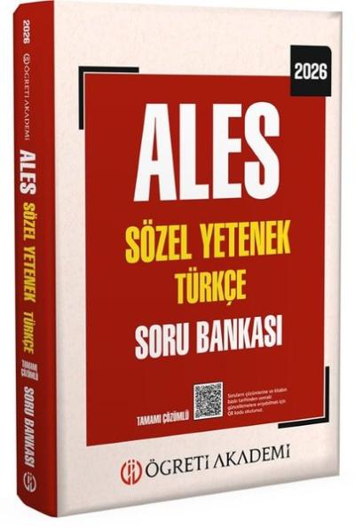 2026 ALES Sözel Yetenek Türkçe Tamamı Çözümlü Soru Bankası Kolektif