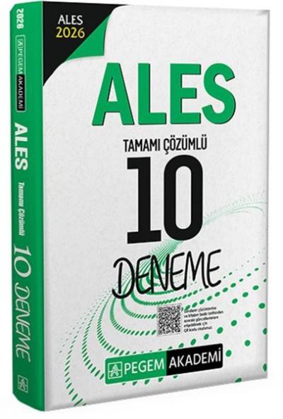 2026 ALES Tamamı Çözümlü 10 Deneme