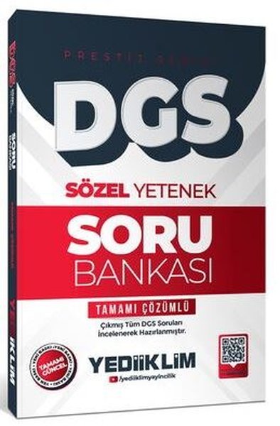2026 DGS Prestij Serisi Sözel Yetenek Tamamı Çözümlü Soru Bankası Kole