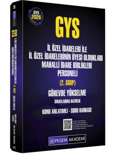 2026 GYS İl Özel İdareleri ile İl Özel İdarelerinin Üyesi Oldukları Ma