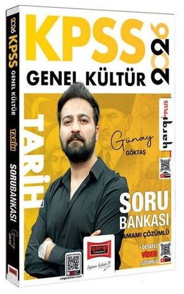 2026 KPSS Genel Kültür Tamamı Çözümlü Tarih Soru Bankası Günay Göktaş