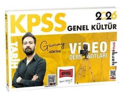 2026 KPSS Genel Kültür Tarih Video Ders Notları Günay Göktaş