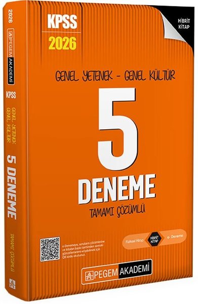 2026 KPSS Genel Yetenek Genel Kültür Tamamı Çözümlü 5 Deneme