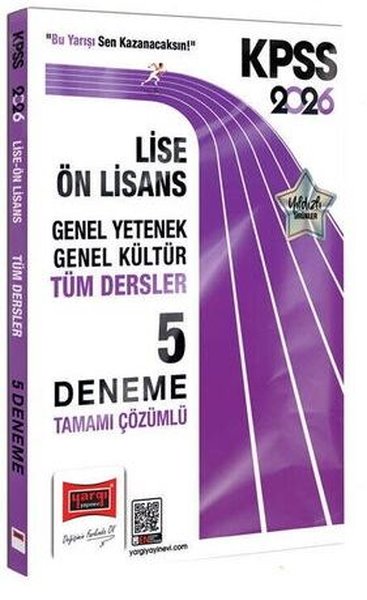 2026 KPSS GK - GY Lise Ön Lisans Tüm Dersler Tamamı Çözümlü 5 Deneme