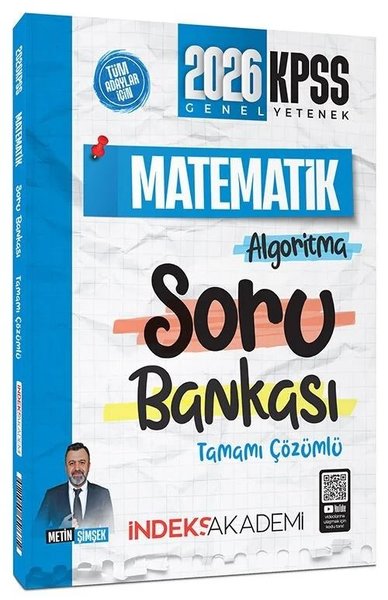 2026 KPSS Matematik Algoritma Soru Bankası Çözümlü Kolektif