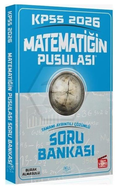 2026 KPSS Matematik Matematiğin Pusulası Soru Bankası Çözümlü