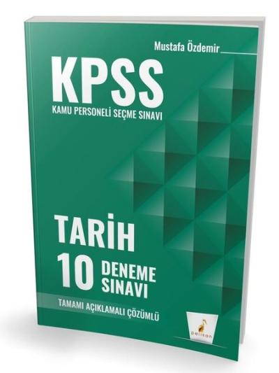 2026 KPSS Tarih 10 Deneme Sınavı